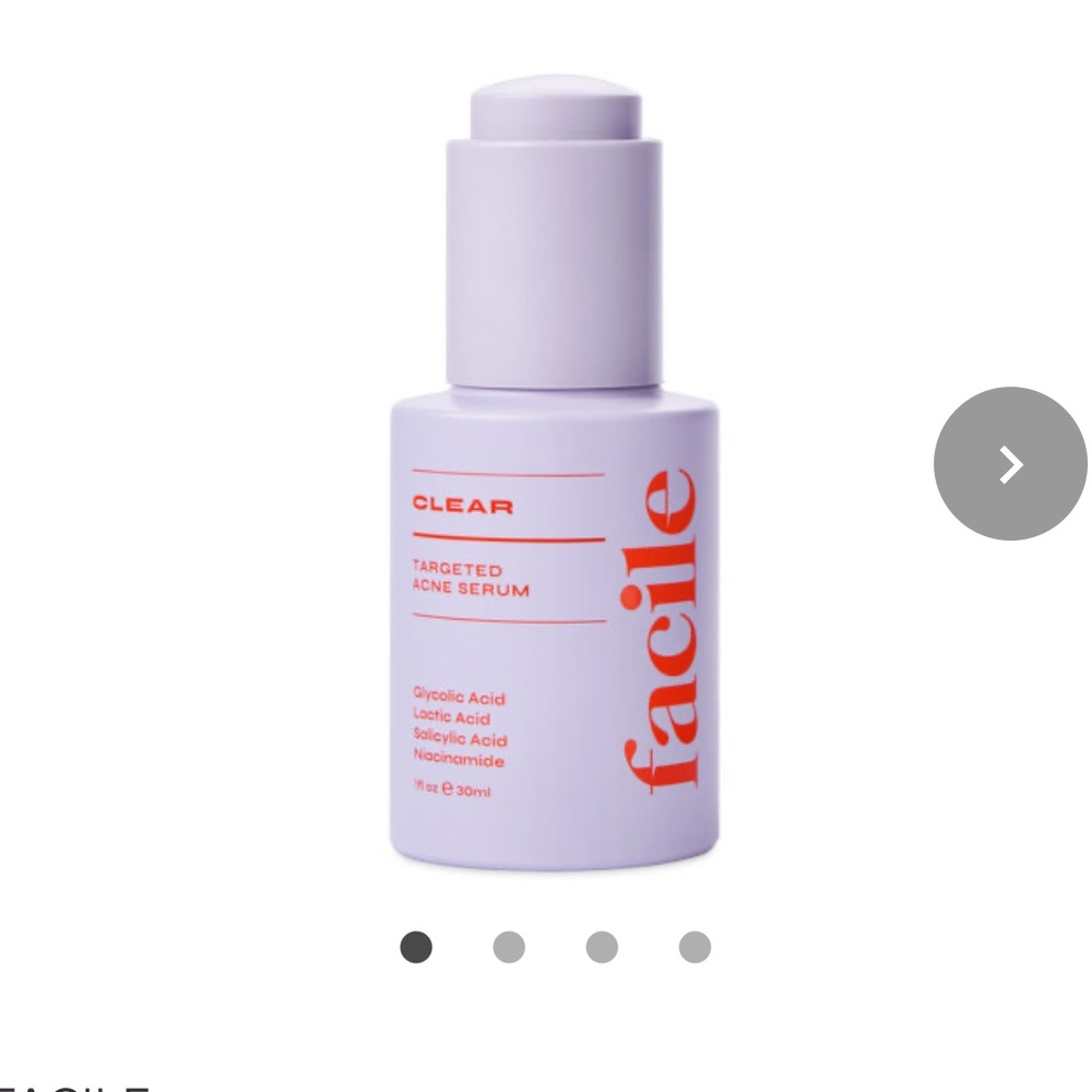 Clear Targeted Acne S3rum - Purple